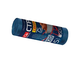 Мешки для мусора 120 л, трехслойные, синие, в рулоне 5 шт., ПВД, 75 мкм, 1100х700 мм, GRIFON PROFF СТРОЙКА, 101-521 в Ульяновске