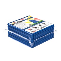 Мешки для мусора 160 л, синие, в пачке 10 шт., ПВД, 40 мкм, 900х1100 мм, i-Bag в Ульяновске