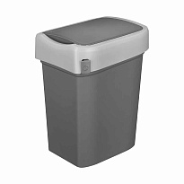 Контейнер для мусора Smart Bin 10 л (серый) 10 серый в Ульяновске