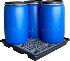 Поддон пластиковый для четырех бочек в Ульяновске